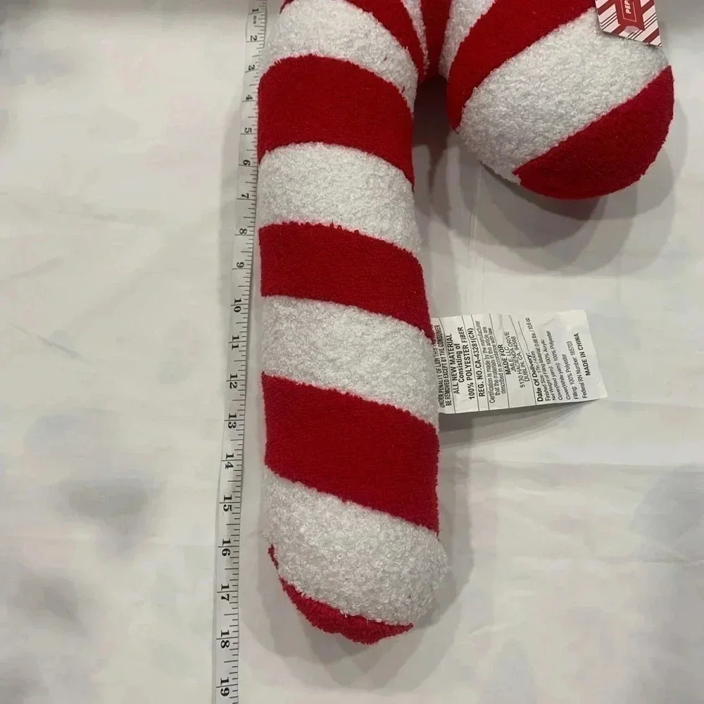 CANDY Cane Decorative Pillow